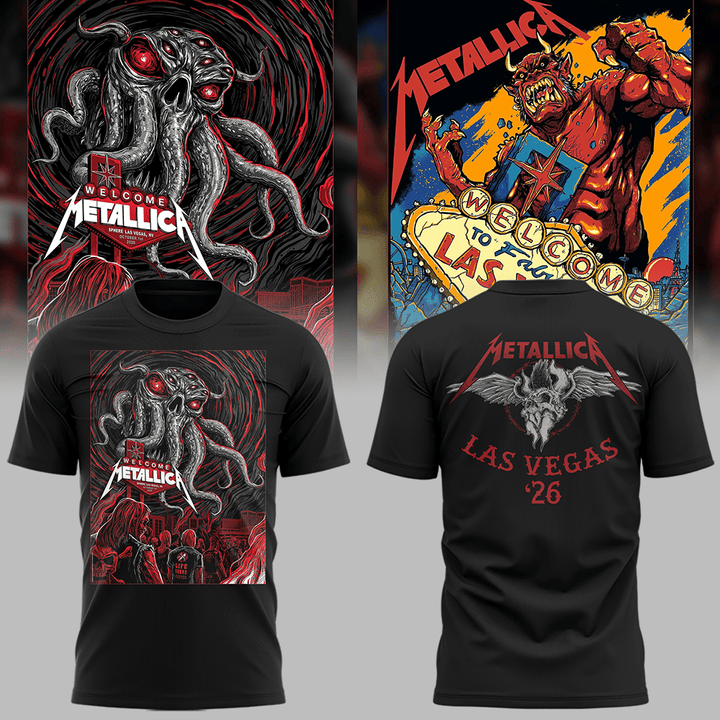 MTLC Life Burns Faster Las Vegas 2026 Night 1 Venue Poster Live At Sphere October 1 2026 Ktulu Art Unisex T-Shirt