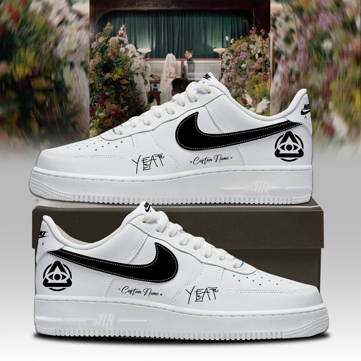 .YEAT LOVE/LYFE Tour Signed Shoes 31