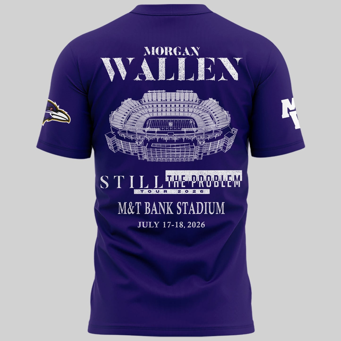 1.Special New Edition Baltimore Ravens x MW Tshirt 2026