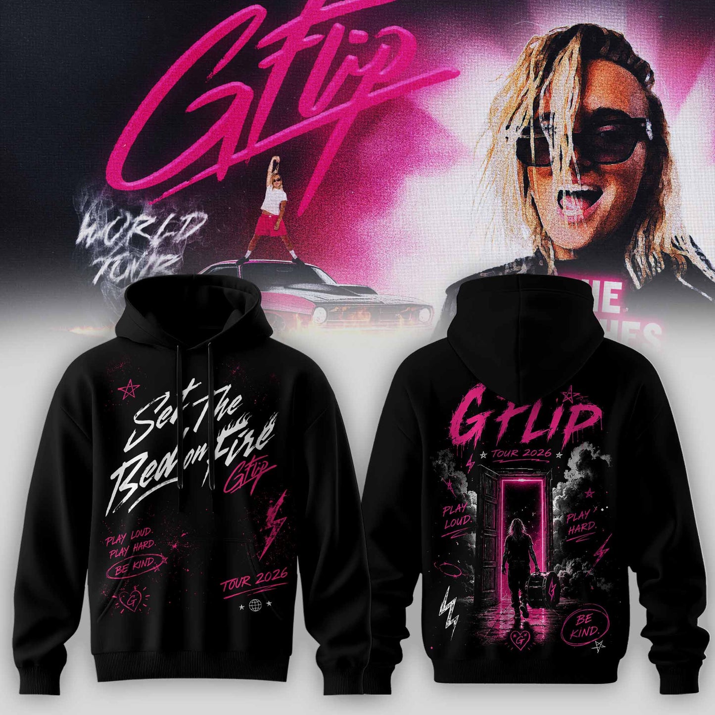 World Tour 2026 Premium 3D Hoodie - Style 2