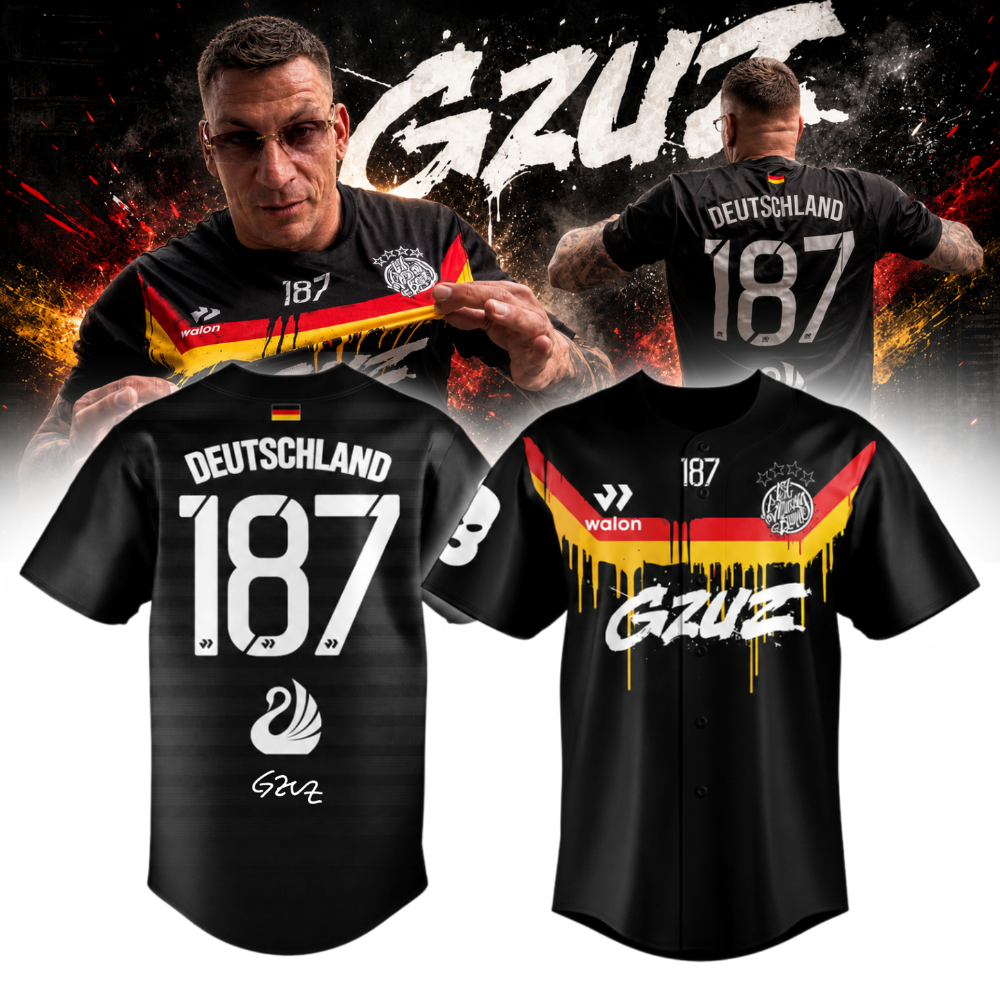 __,GZUZ “Live Europe 2026” Signature Limited Edition – Jersey