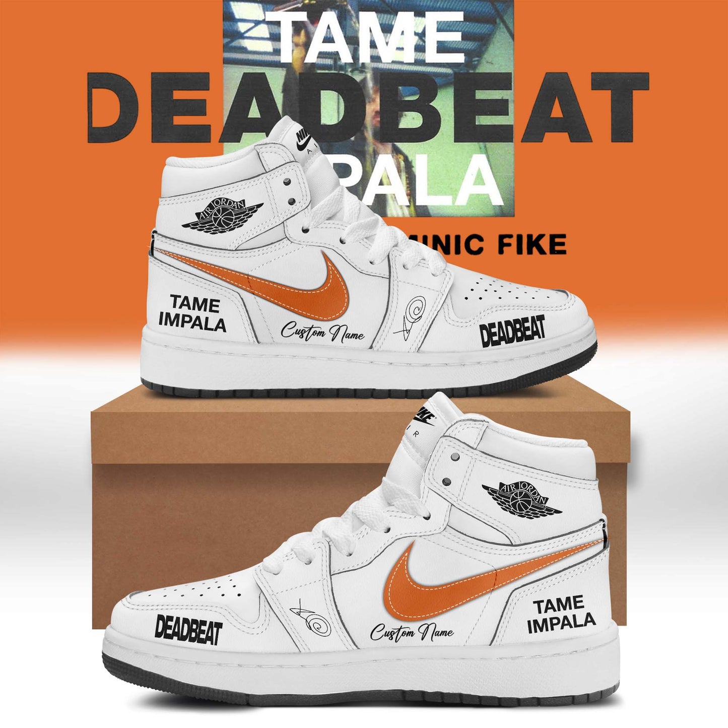 Tame Impala "Deadbeat Tour" Shoes 1