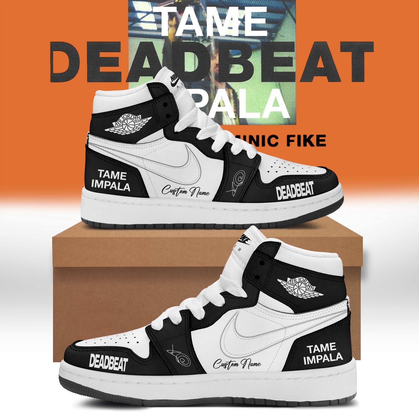 .Tame Impala "Deadbeat Tour" Shoes