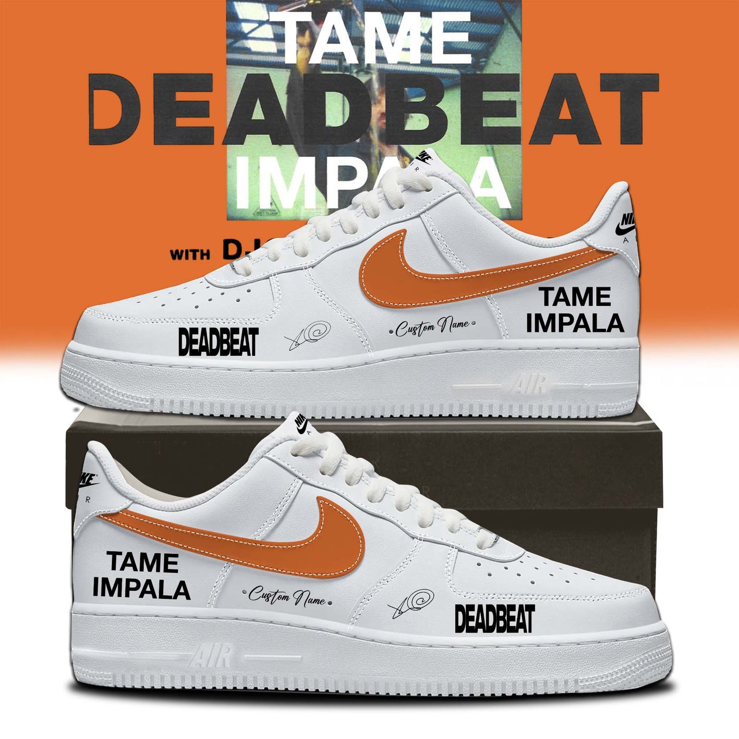 Tame Impala "Deadbeat Tour" Shoes 1
