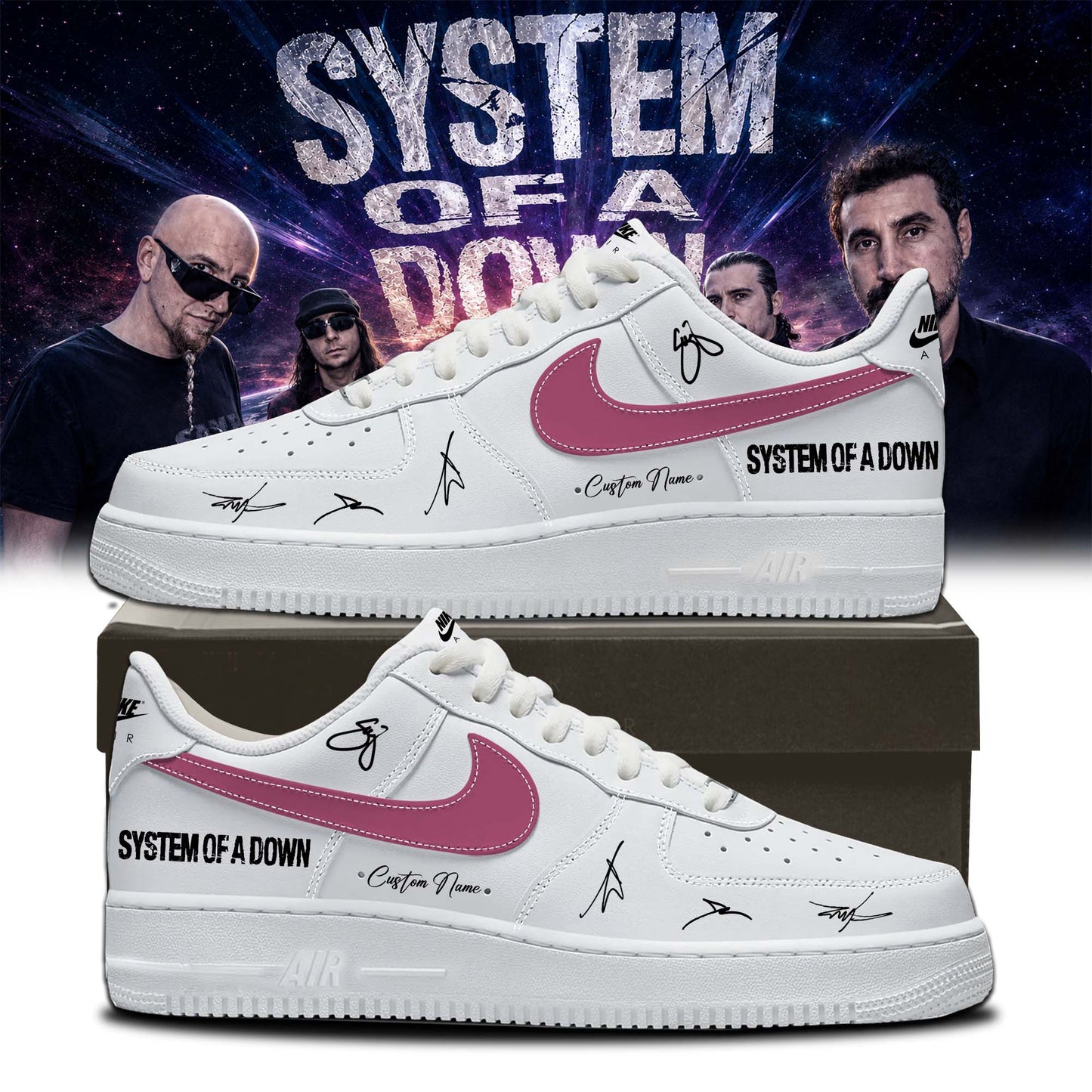 System of a Down "Europe / UK Stadium Tour 2026" Signature Limited Edition - Shoes 3
