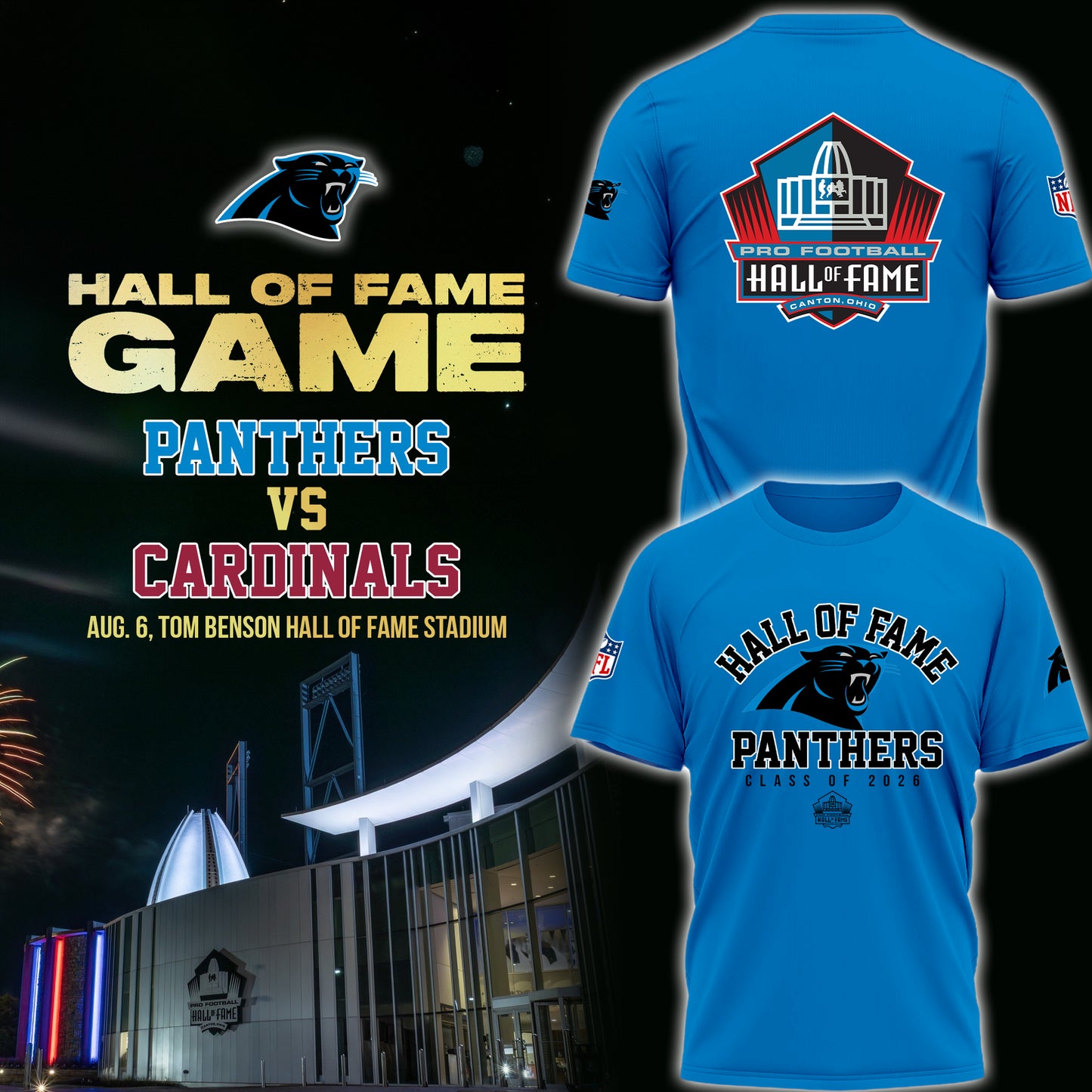 Carolina Panthers - Hall of Fame Game 2026