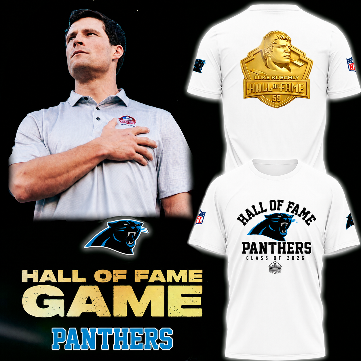 Carolina Panthers - Hall of Fame Game 2026 Luke Kuechly