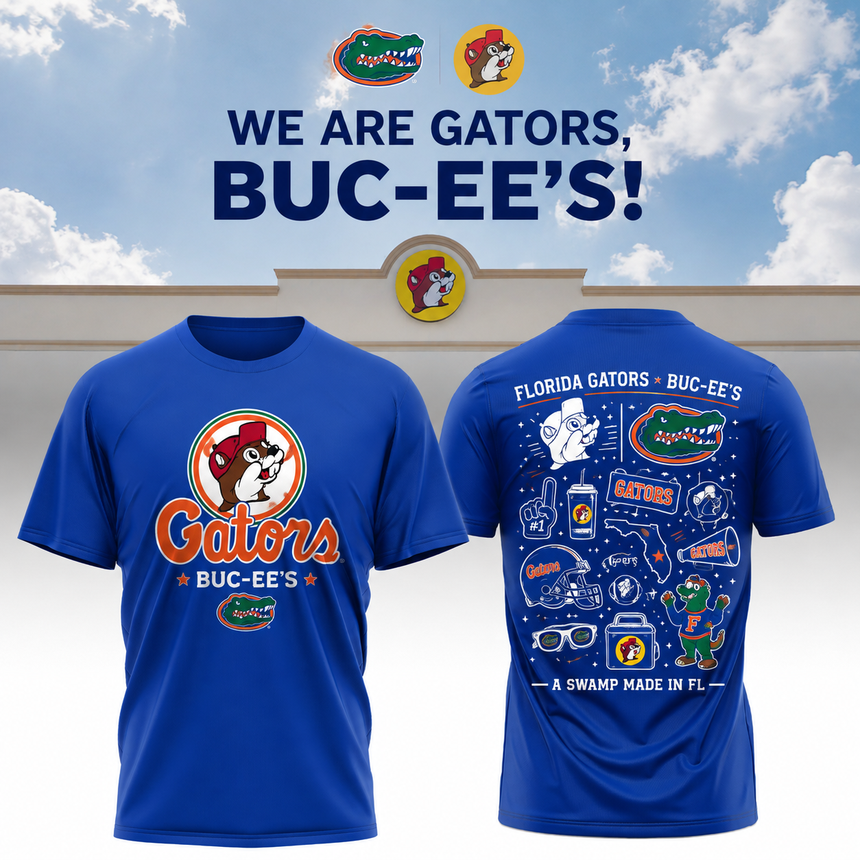 Florida Gators × Buc-ee’s WE ARE GATORS Tshirt