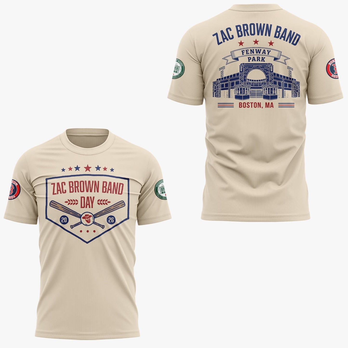 Limited Edition ZBB Day at Fenway Park Shirt