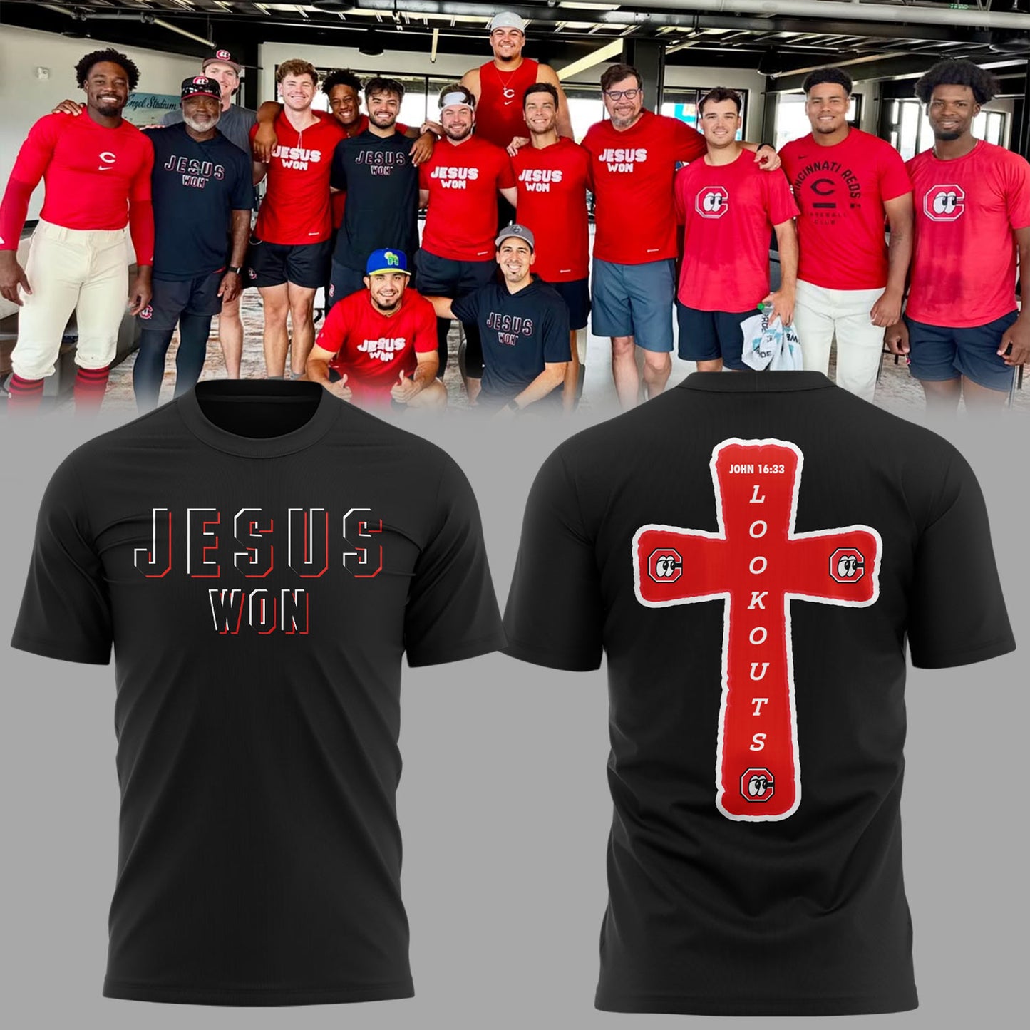 Limited Edition Jesus Won Shirt-KC08142618