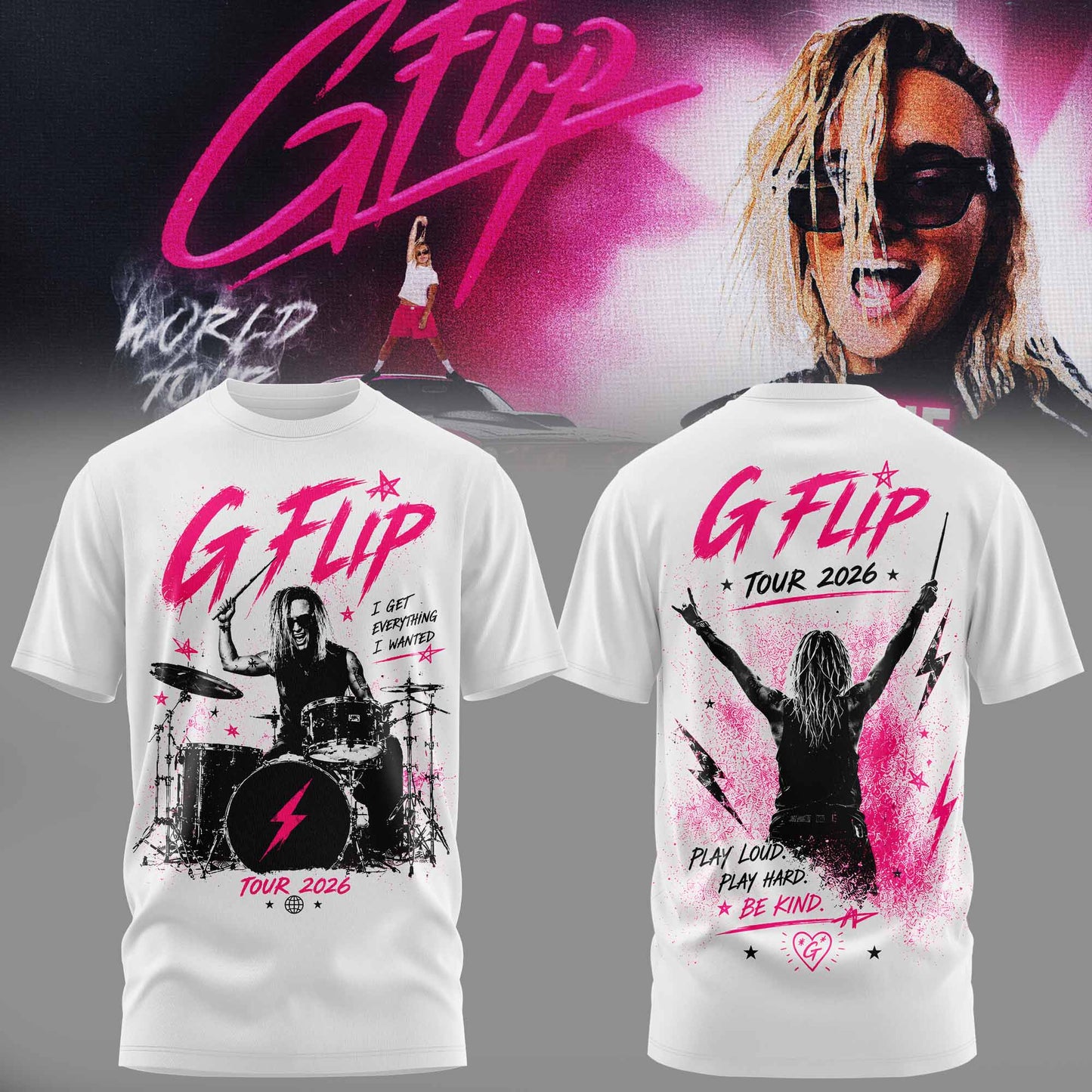 World Tour 2026 Premium 3D Tshirt - Style 4