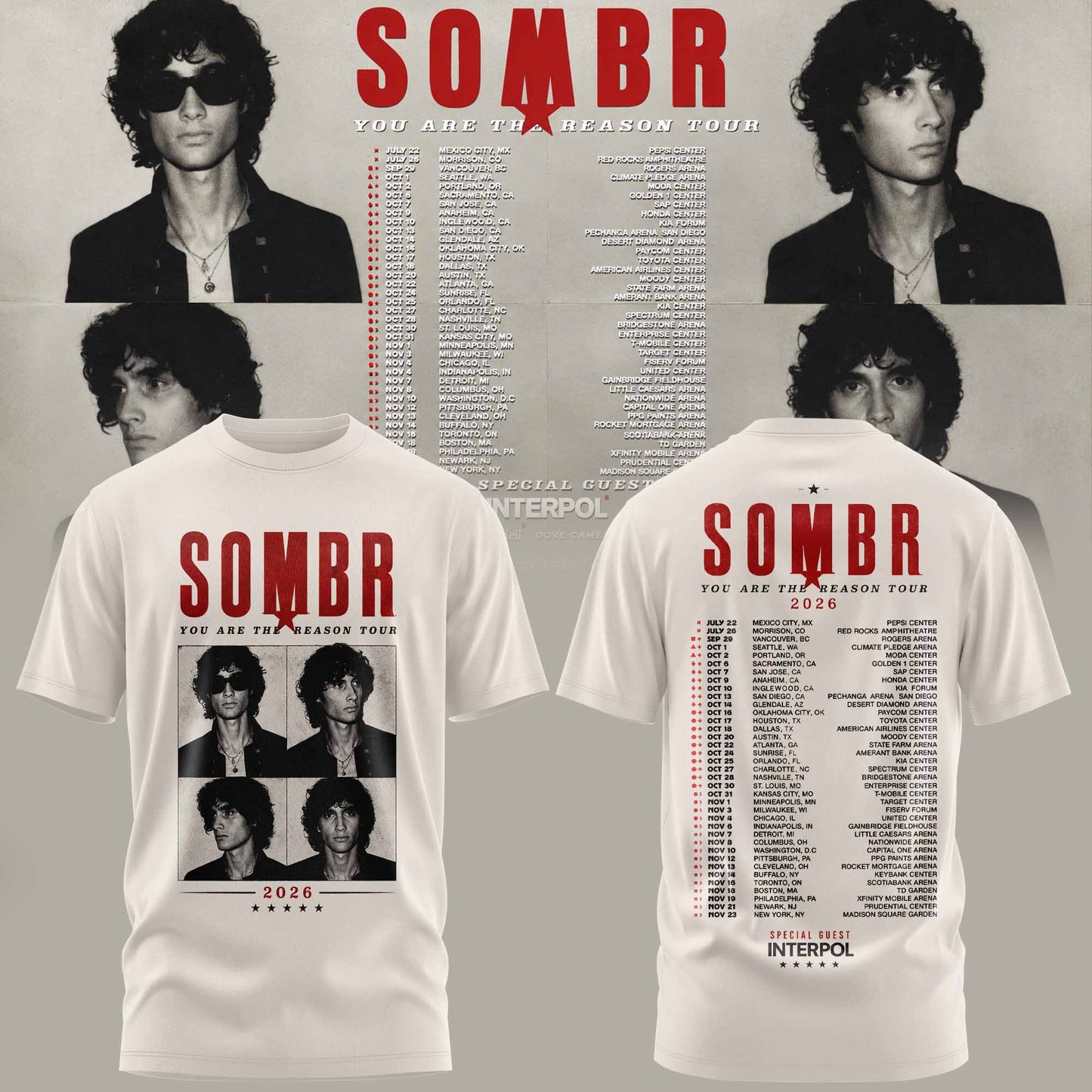 You Are The Reason Tour Premium 3D Tshirt - Style 1