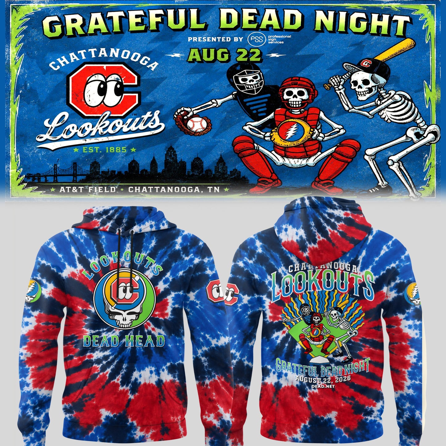 Limited Edition Grf Dead Night 🎸🌹 Hoodie-PU26081134