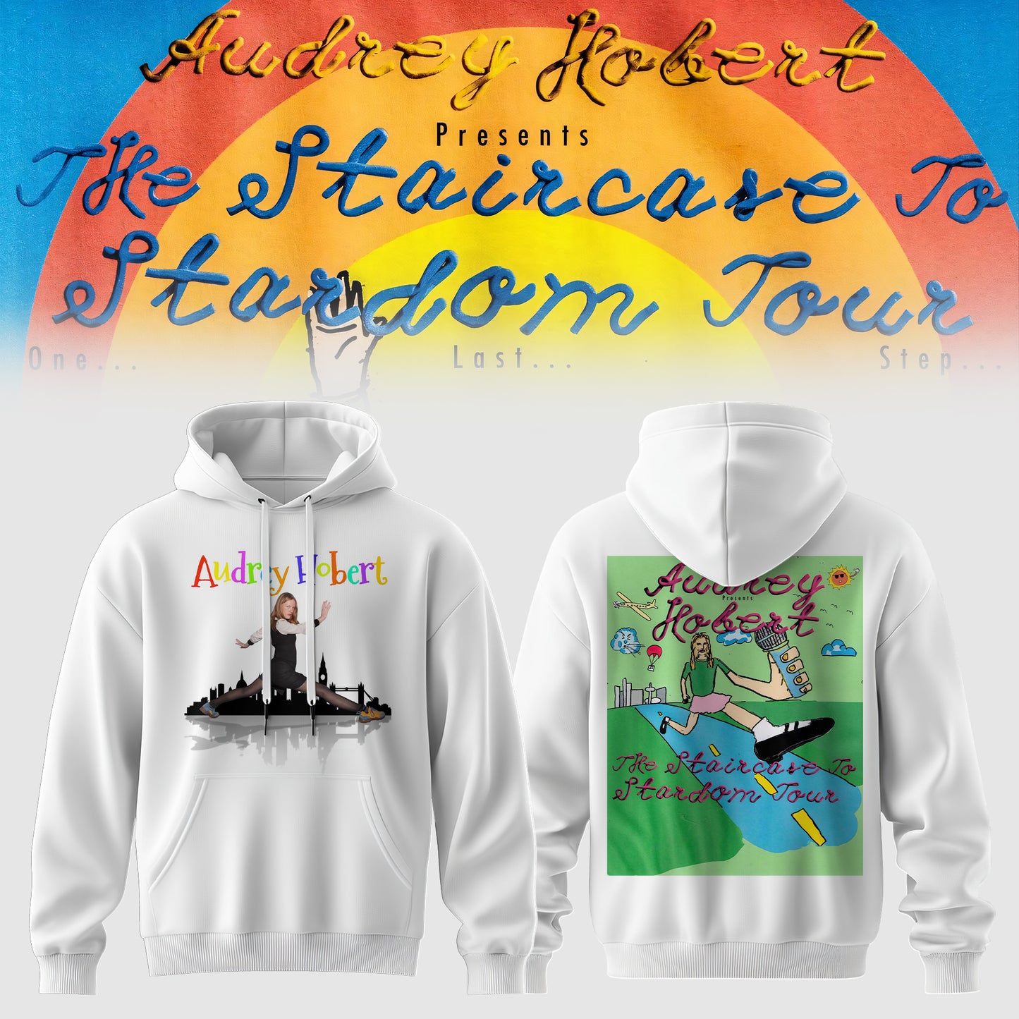 AUDREY HOBERT – THE STAIRCASE TO STARDOM TOUR HOODIE