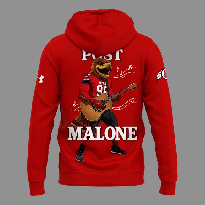 03. Perfect Hoodie Post Malone x Utah Football - THE BIG ASS Stadium Tour Part 2 Hoodie