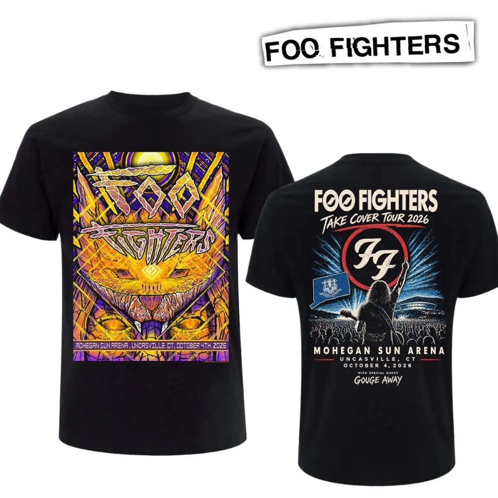 Foo Fighters Mohegan Sun Arena Uncasville CT 2026 Limited Edition T-Shirt_004
