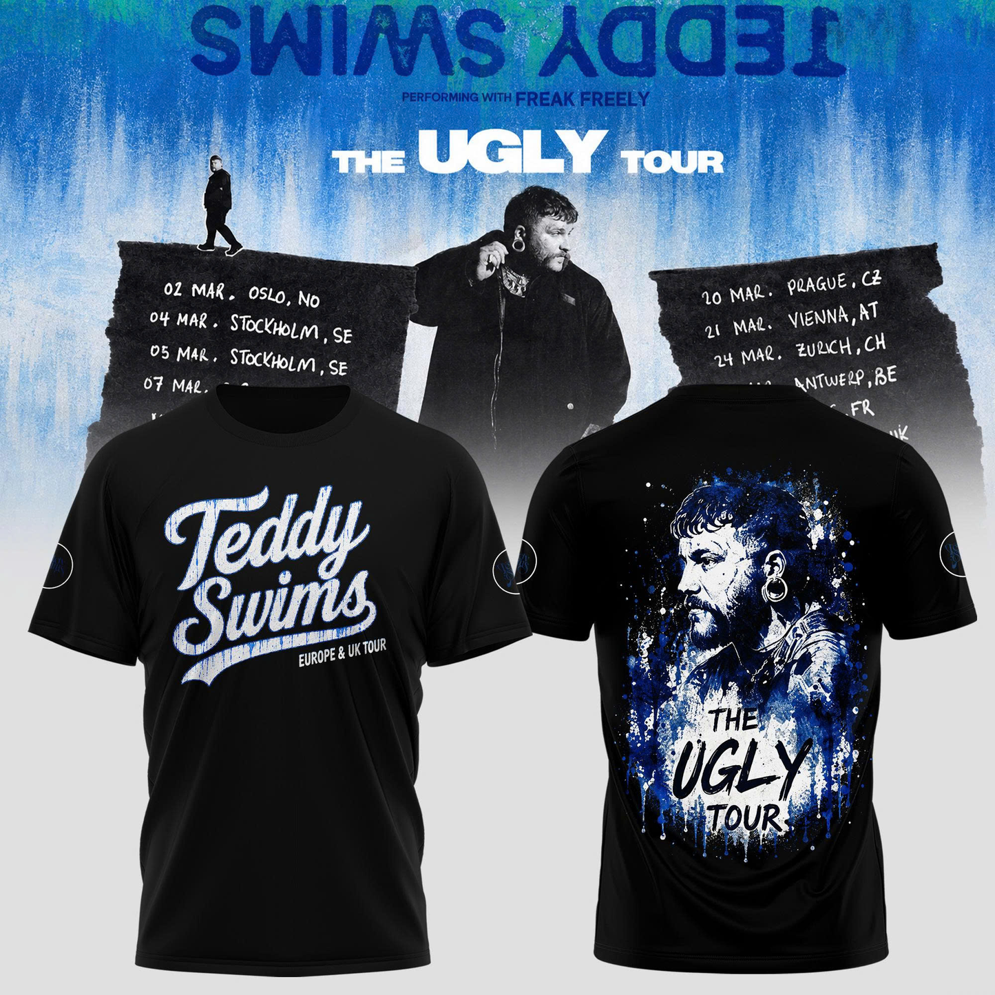 .The Ugly Tour Europe & UK '27 T-Shirt