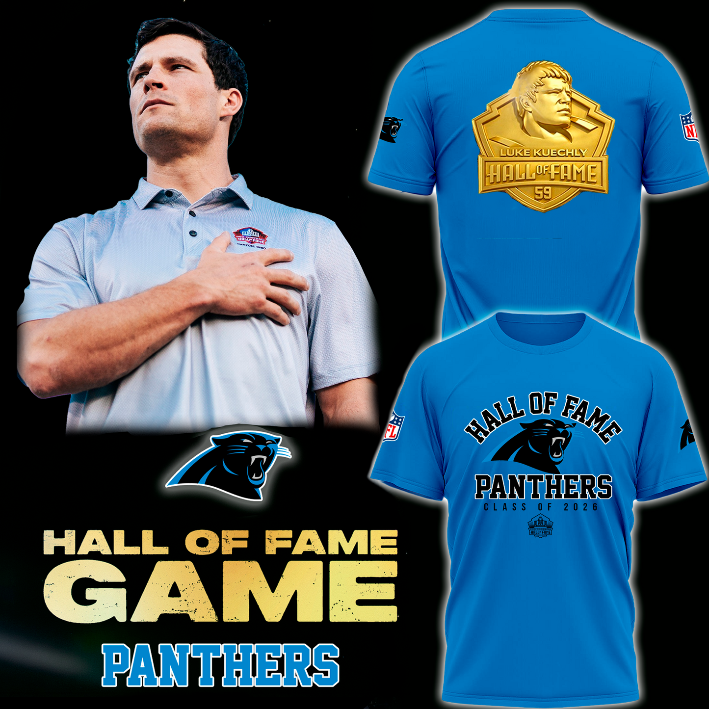 Carolina Panthers - Hall of Fame Game 2026 Luke Kuechly