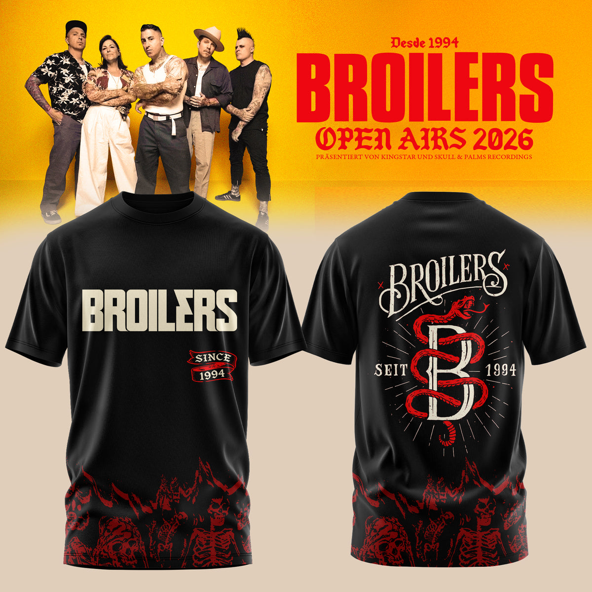 .Brlrs Open Airs 2026 3D All-Over Print T-Shirt V4