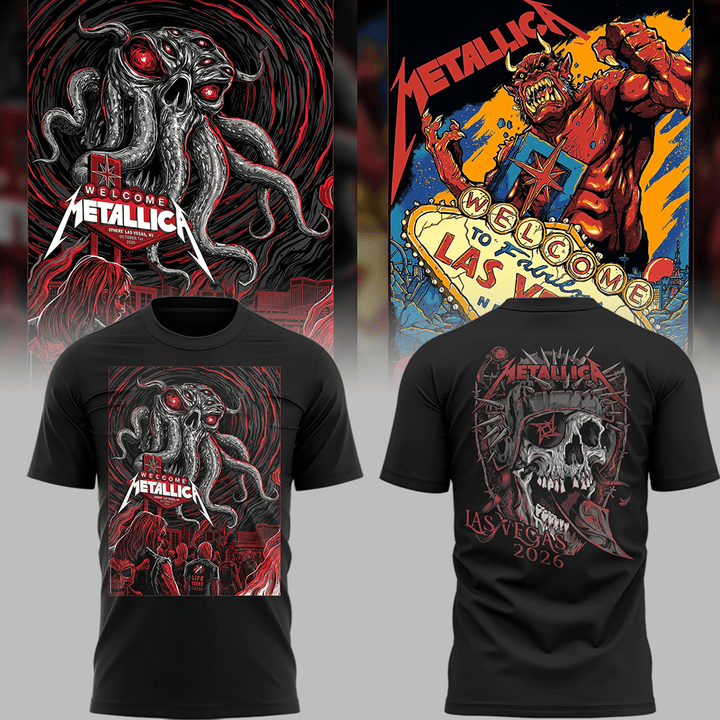 MTLC Life Burns Faster Las Vegas 2026 Night 1 Venue Poster Live At Sphere October 1 2026 Ktulu Art Unisex T-Shirt