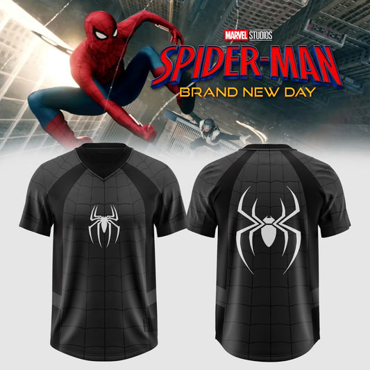 SPIDER-MAN: BRAND NEW DAY Exclusive Oversized Jersey - Black&amp;Grey