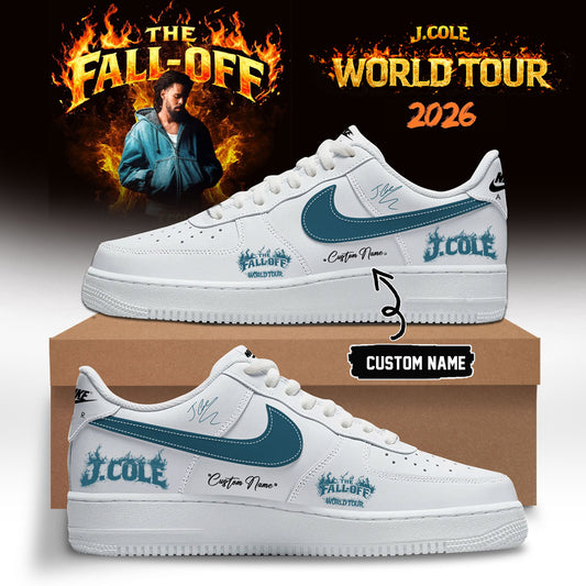 J. Cole - "The Fall-Off Tour" – Limited Edition Signature Shoes 8