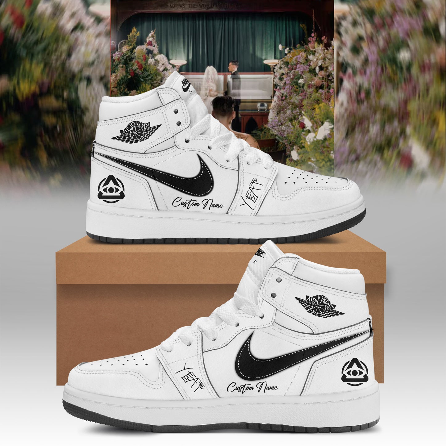 .YEAT LOVE/LYFE Tour Signed Shoes 31