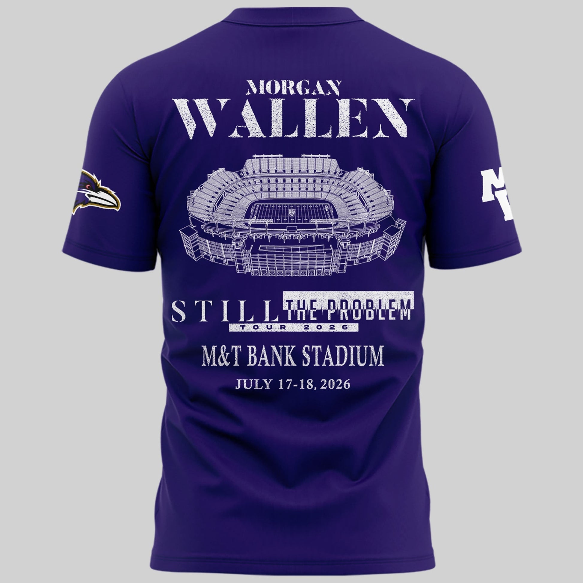 1.Special New Edition Baltimore Ravens x MW  Tshirt 2026