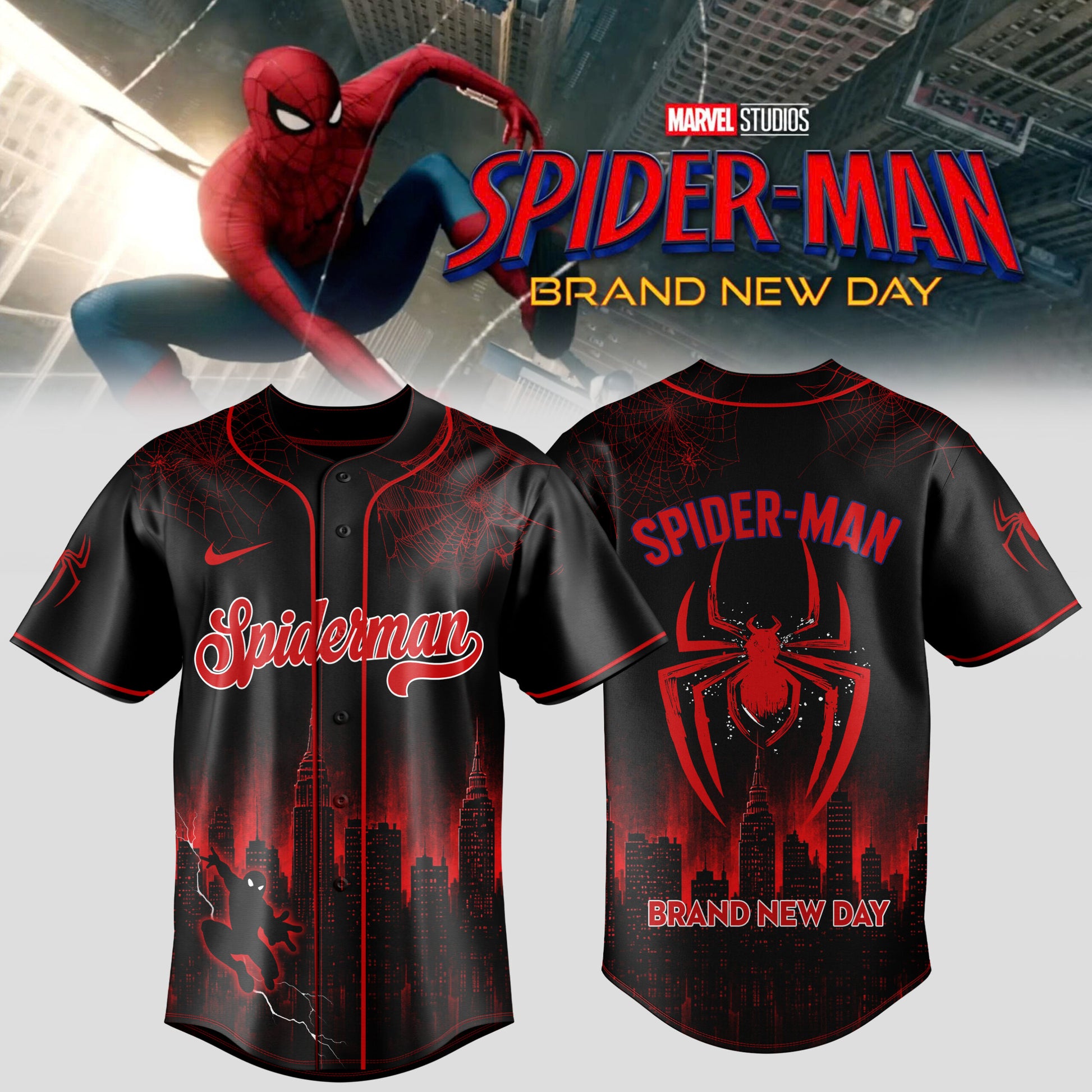 SPIDER-MAN: BRAND NEW DAY Exclusive Baseball Jersey