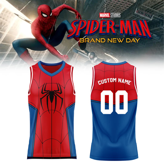 SPIDER-MAN: BRAND NEW DAY Cusstomize Basketball Jersey