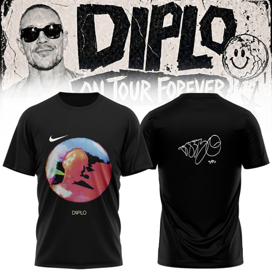 DIPLO ON TOUR FOREVER signed TShirt