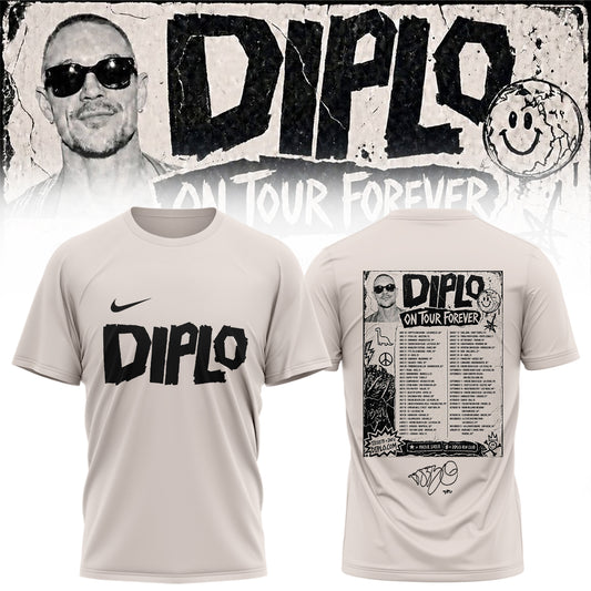 DIPLO ON TOUR FOREVER signed TShirt