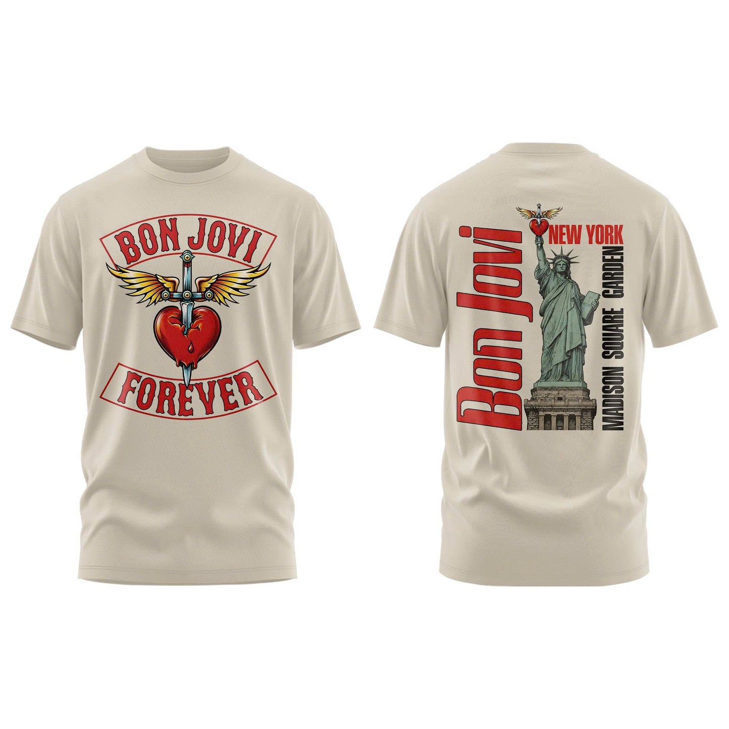 Bon Jovi Forever Tour '26 Tshirt v4