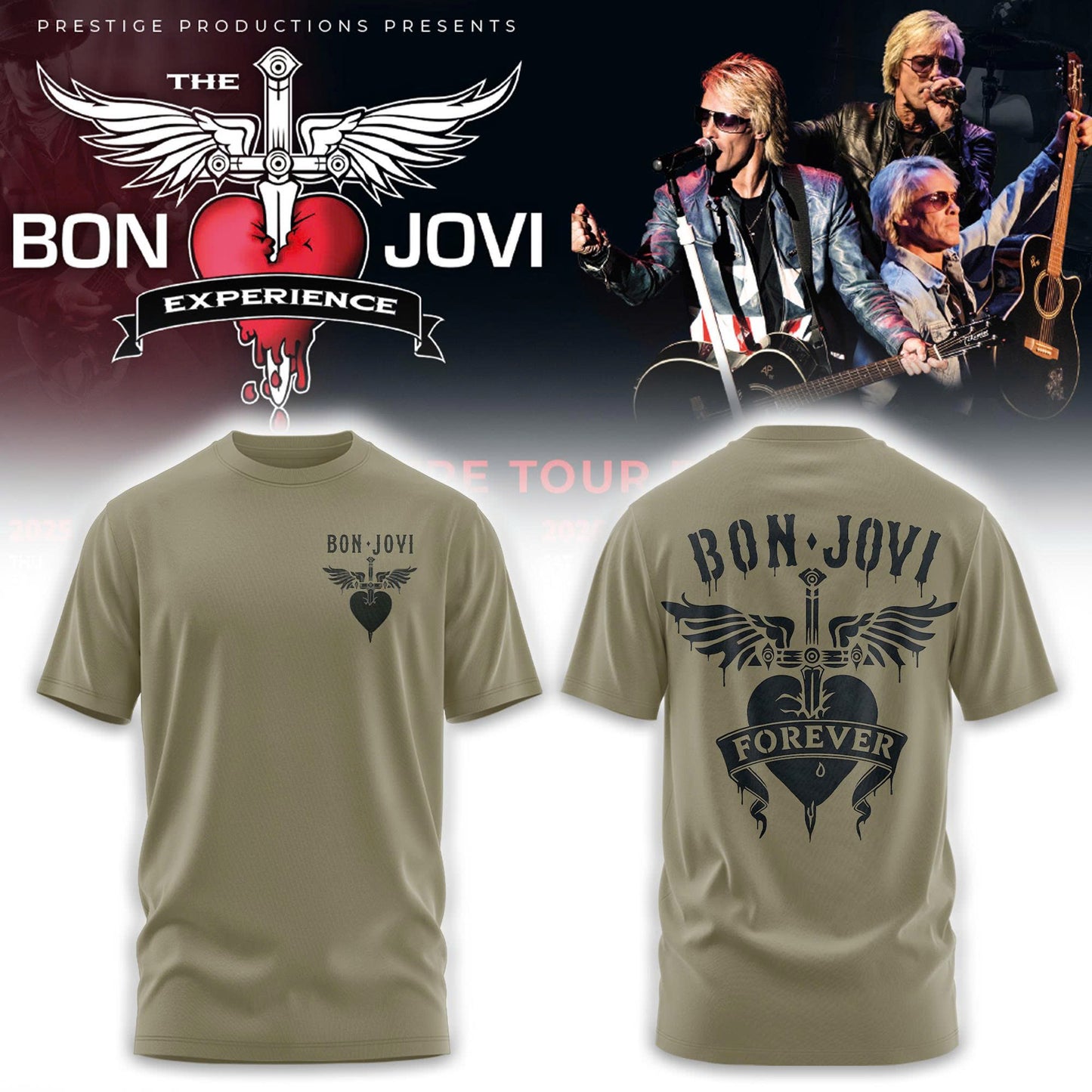 Bon Jovi Forever Tour '26 Tshirt