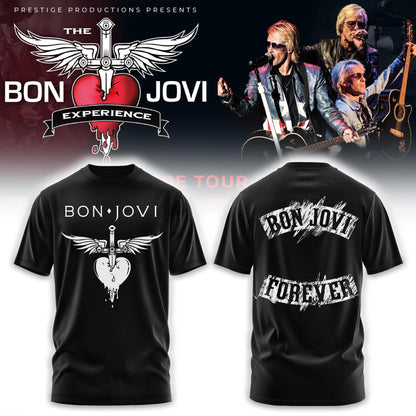 Bon Jovi Forever Tour '26 Tshirt v3