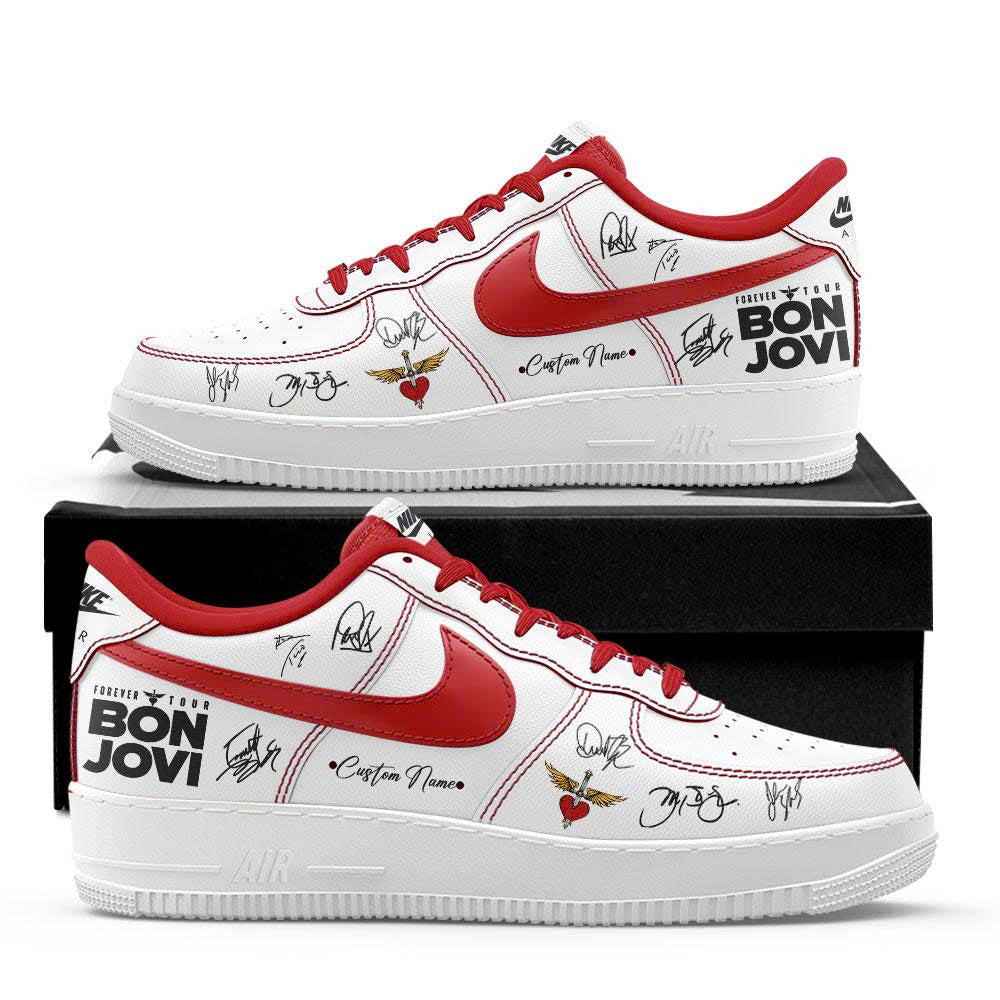 Bon Jovi Forever Tour ’26 Custom Name H34 Shoes v7