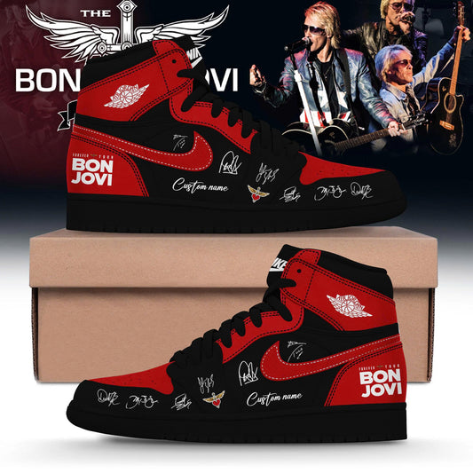 Bon Jovi Forever Tour ’26 Custom Name AJ1 v8
