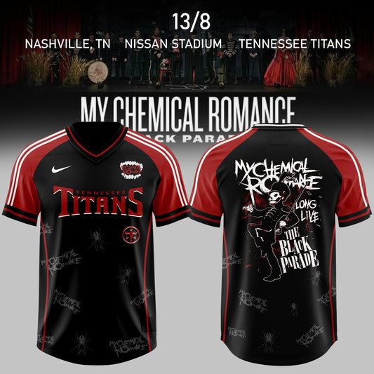 .My Chemical Romance The Black Parade 2026 Jersey Collection