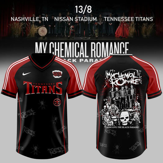 .My Chemical Romance The Black Parade 2026 Jersey Collection