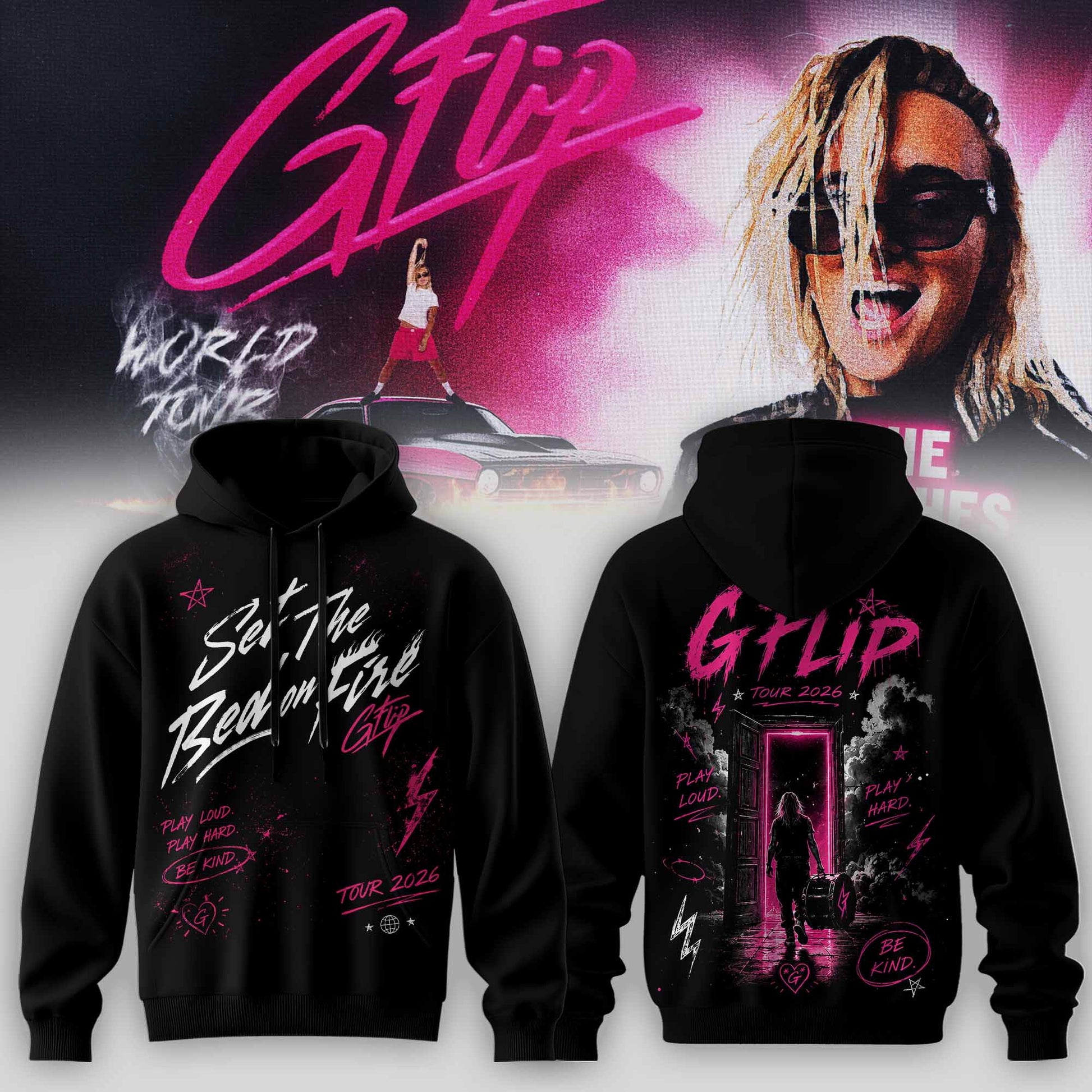 World Tour 2026 Premium 3D Hoodie - Style 2