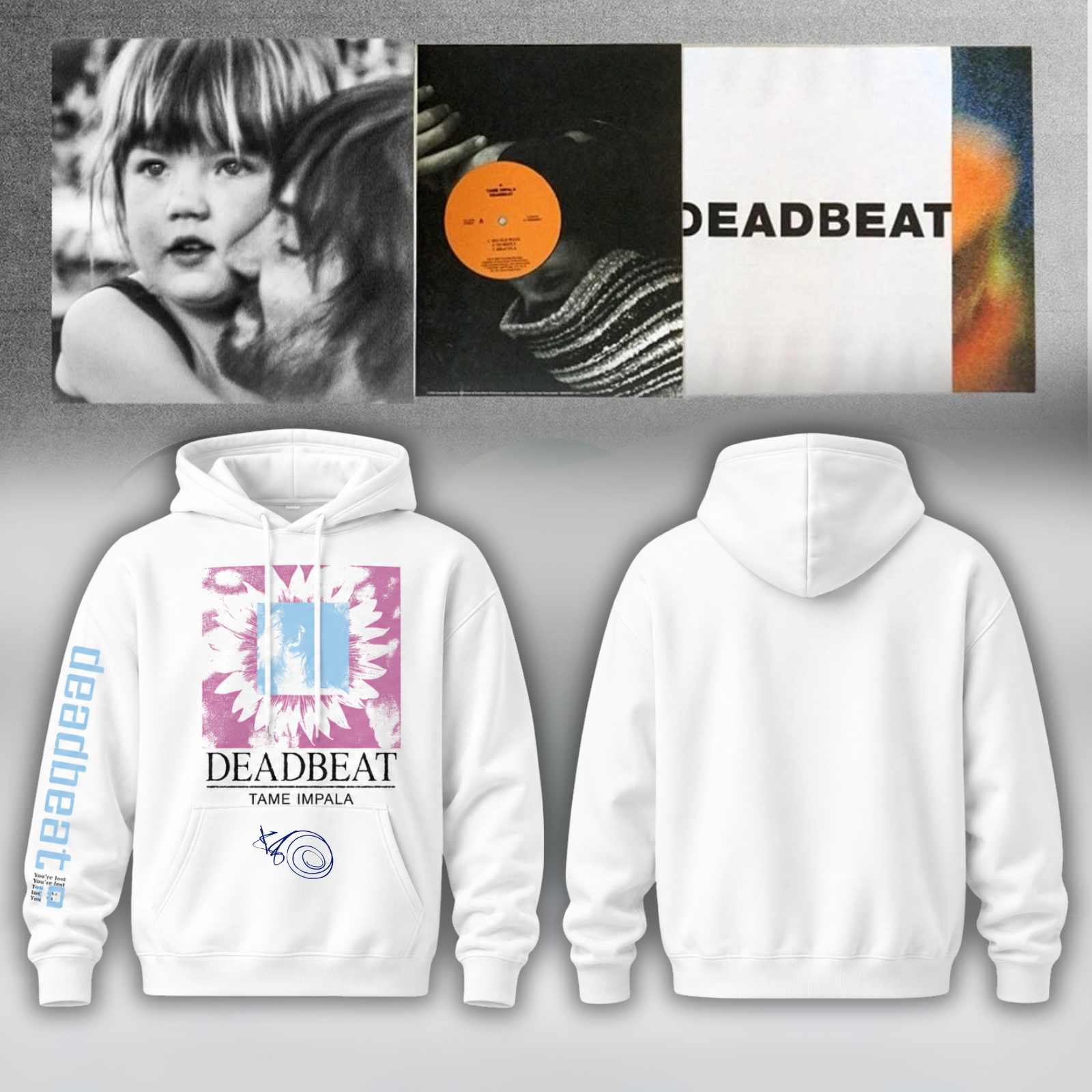 ,,Tame Impala "Deadbeat Tour" Signature Limited Edition - Hoodie