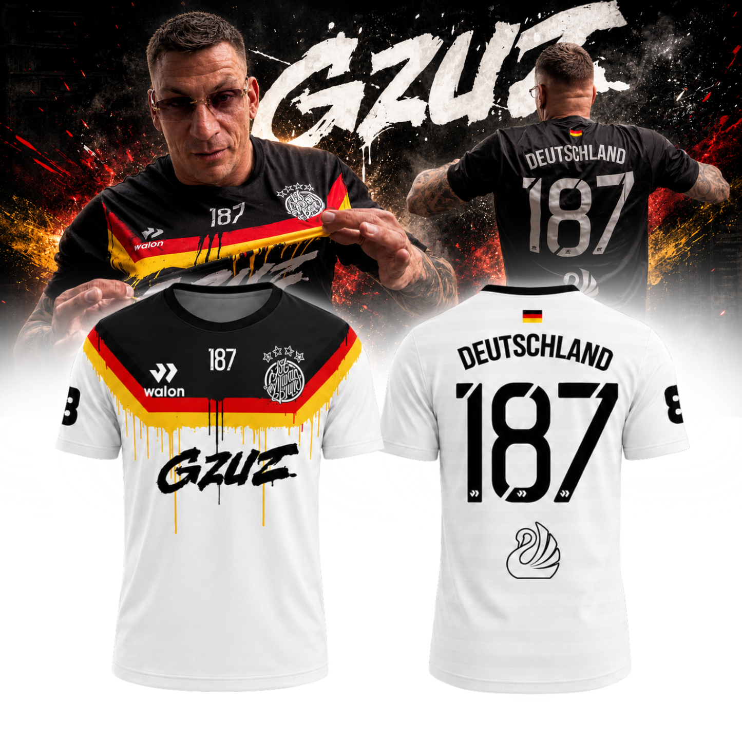 GZUZ “Live Europe 2026” Signature Limited Edition – Tshirt