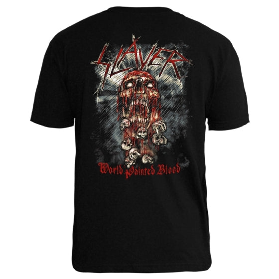 Camiseta PC Slayer World Painted Blood
