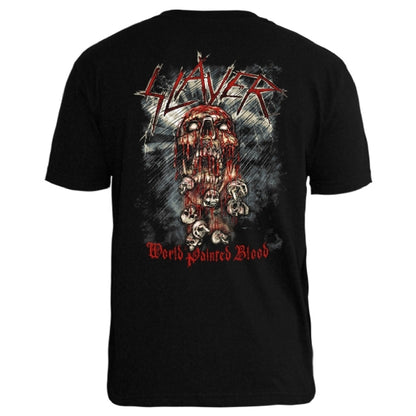 Camiseta PC Slayer World Painted Blood
