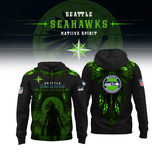 Limited Edition Seattle Seahawks Native Spirit Heritage 2026 Shirt