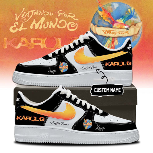 ,,KaRol G ”VIAJANDO POR EL MUNDO TROPITOUR” Limited Edition Signature - Shoes 2