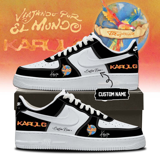 ,,KaRol G ”VIAJANDO POR EL MUNDO TROPITOUR” Limited Edition Signature - Shoes 4