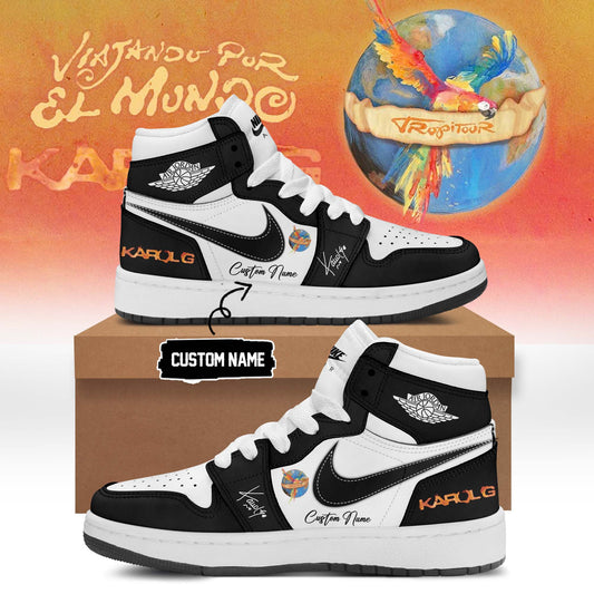,,KaRol G ”VIAJANDO POR EL MUNDO TROPITOUR” Limited Edition Signature - Shoes 4