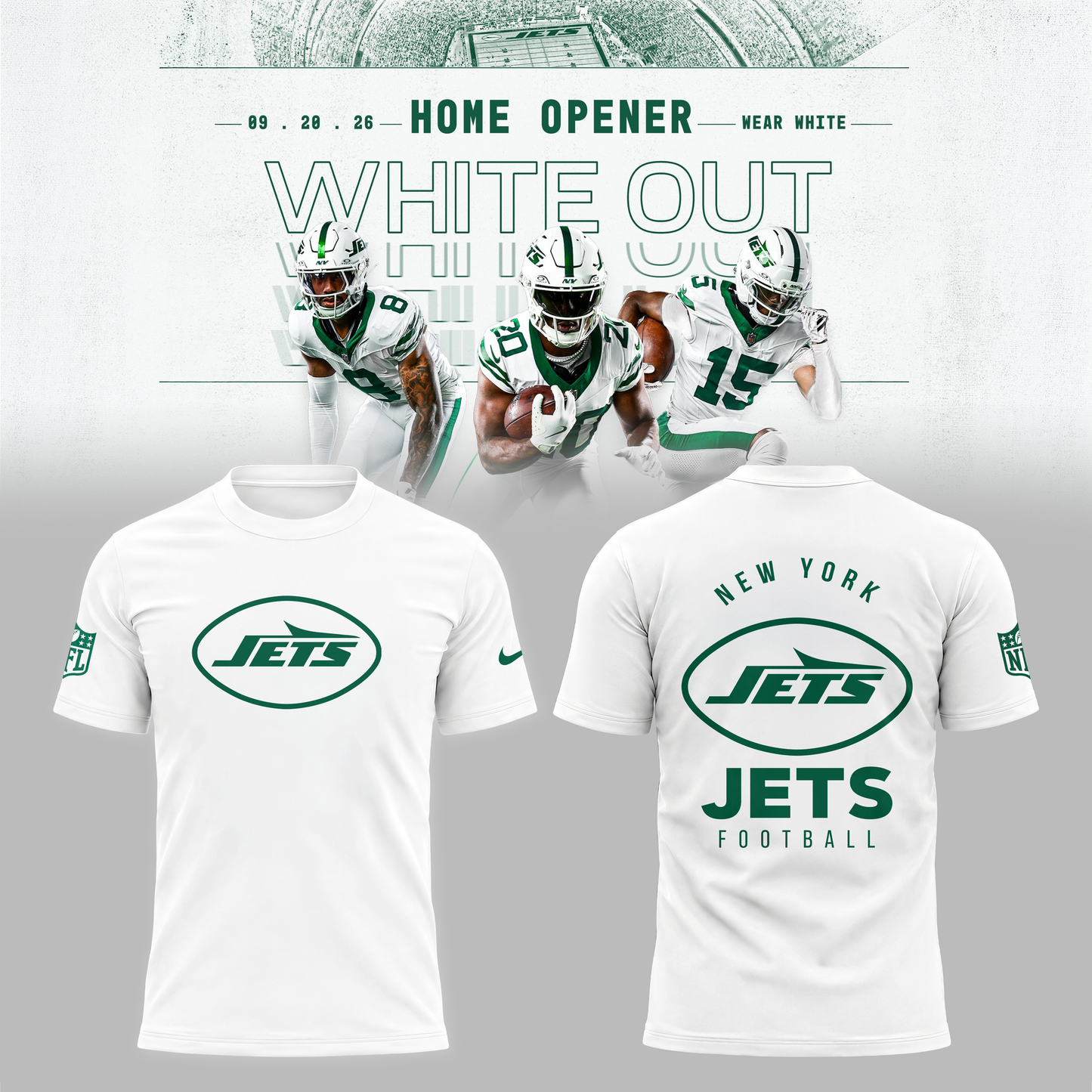 New York Jets - White Out 2026 Limited Edition