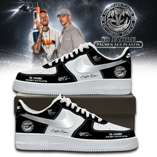 __RAF Camora &amp; Bonez MC "10 Jahre Palmen aus Plastik Tour" . Limited Edition Signature Shoes